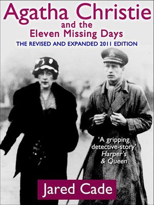 cover image of Agatha Christie and the Eleven Missing Days